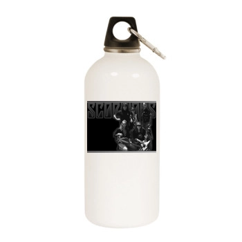 Scoprions White Water Bottle With Carabiner