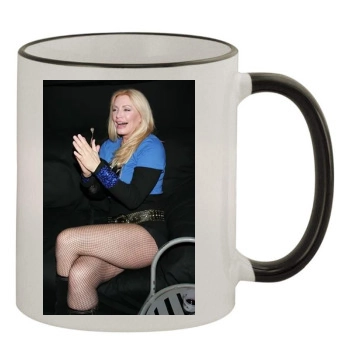 Shannon Tweed 11oz Colored Rim & Handle Mug