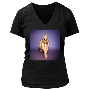 Shannon Tweed Women's Deep V-Neck TShirt