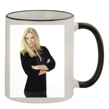 Shannon Tweed 11oz Colored Rim & Handle Mug