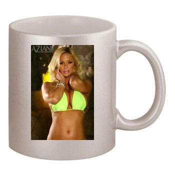 Shyla Stylez 11oz Metallic Silver Mug