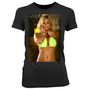 Shyla Stylez Women's Junior Cut Crewneck T-Shirt