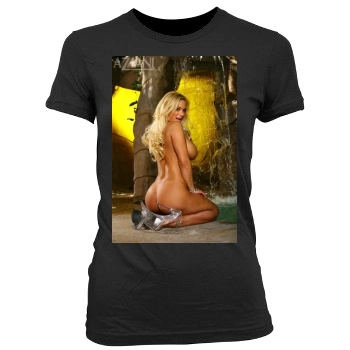 Shyla Stylez Women's Junior Cut Crewneck T-Shirt