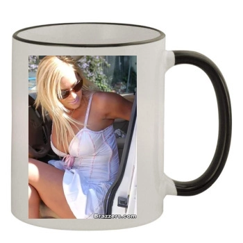 Shyla Stylez 11oz Colored Rim & Handle Mug