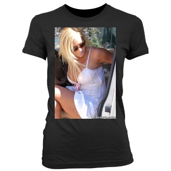 Shyla Stylez Women's Junior Cut Crewneck T-Shirt