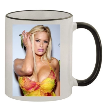 Shyla Stylez 11oz Colored Rim & Handle Mug