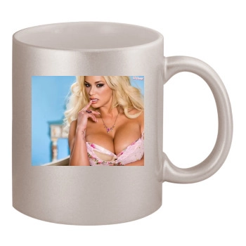 Shyla Stylez 11oz Metallic Silver Mug