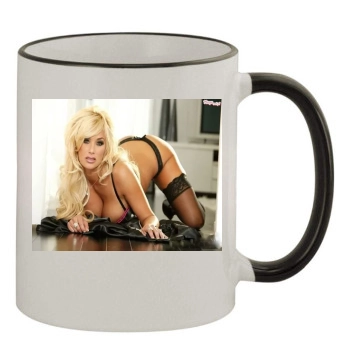 Shyla Stylez 11oz Colored Rim & Handle Mug