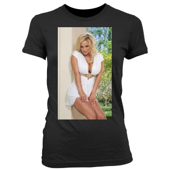 Shyla Stylez Women's Junior Cut Crewneck T-Shirt