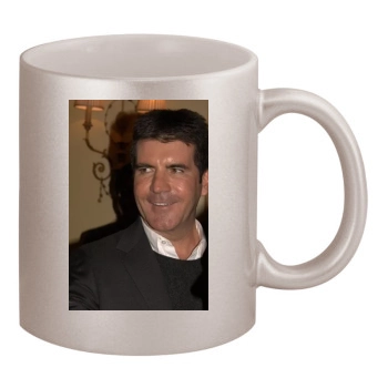 Simon Cowell 11oz Metallic Silver Mug