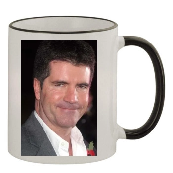 Simon Cowell 11oz Colored Rim & Handle Mug