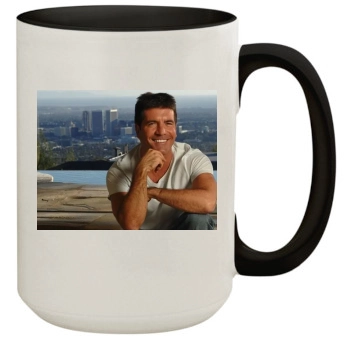 Simon Cowell 15oz Colored Inner & Handle Mug