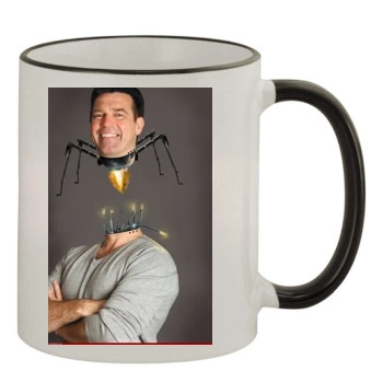 Simon Cowell 11oz Colored Rim & Handle Mug