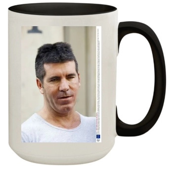 Simon Cowell 15oz Colored Inner & Handle Mug