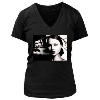 Sophie Ellis-Bextor Women's Deep V-Neck TShirt