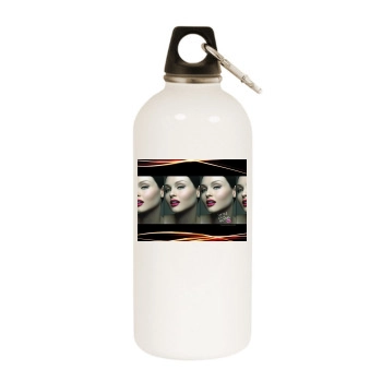 Sophie Ellis-Bextor White Water Bottle With Carabiner