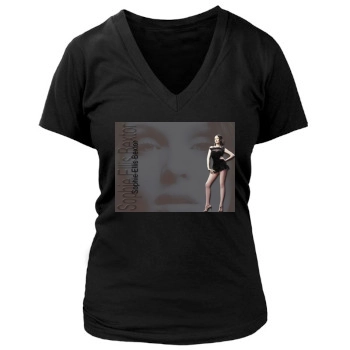 Sophie Ellis-Bextor Women's Deep V-Neck TShirt