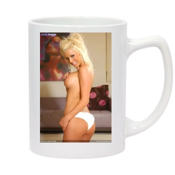 Spencer Scott 14oz White Statesman Mug