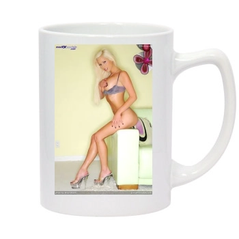 Spencer Scott 14oz White Statesman Mug