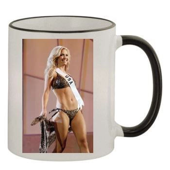 Tara Conner 11oz Colored Rim & Handle Mug