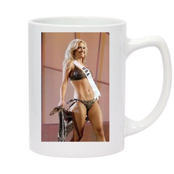 Tara Conner 14oz White Statesman Mug