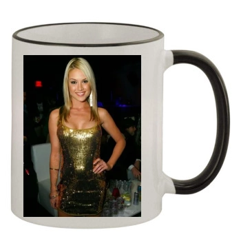 Tara Conner 11oz Colored Rim & Handle Mug