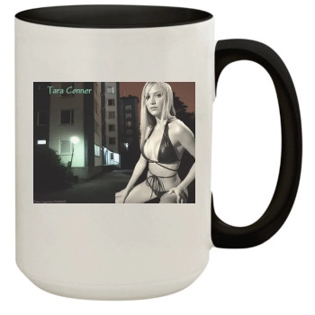 Tara Conner 15oz Colored Inner & Handle Mug