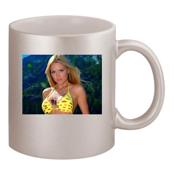 Tara Conner 11oz Metallic Silver Mug