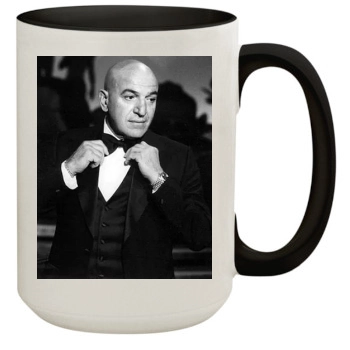 Telly Savalas 15oz Colored Inner & Handle Mug