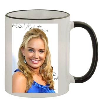 Tiffany Thornton 11oz Colored Rim & Handle Mug