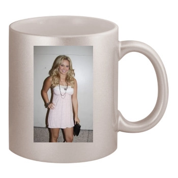 Tiffany Thornton 11oz Metallic Silver Mug