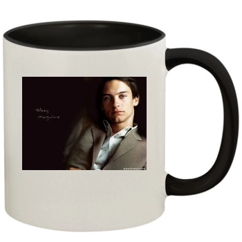 Tobey Maguire 11oz Colored Inner & Handle Mug