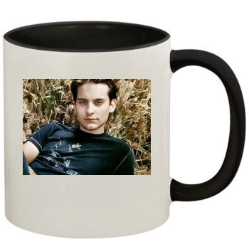 Tobey Maguire 11oz Colored Inner & Handle Mug