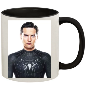 Tobey Maguire 11oz Colored Inner & Handle Mug