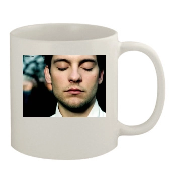 Tobey Maguire 11oz White Mug