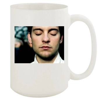 Tobey Maguire 15oz White Mug