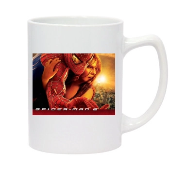 Tobey Maguire 14oz White Statesman Mug