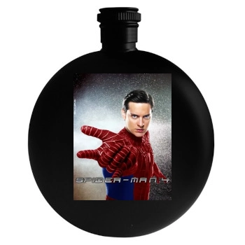 Tobey Maguire Round Flask