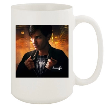 Tobey Maguire 15oz White Mug