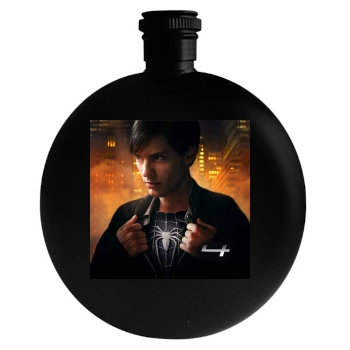 Tobey Maguire Round Flask