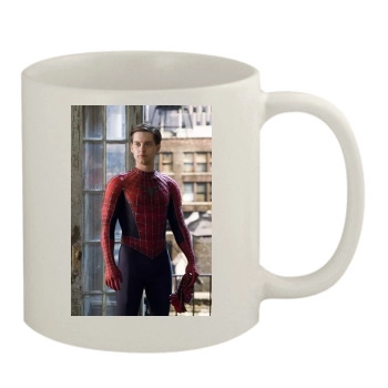 Tobey Maguire 11oz White Mug