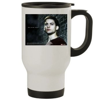 Tobey Maguire Stainless Steel Travel Mug