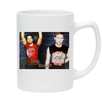 Tobey Maguire 14oz White Statesman Mug