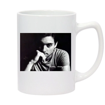 Tobey Maguire 14oz White Statesman Mug