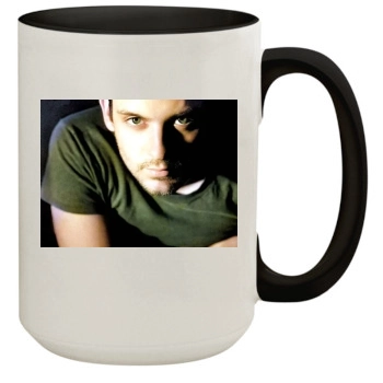 Tobey Maguire 15oz Colored Inner & Handle Mug