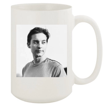 Tobey Maguire 15oz White Mug