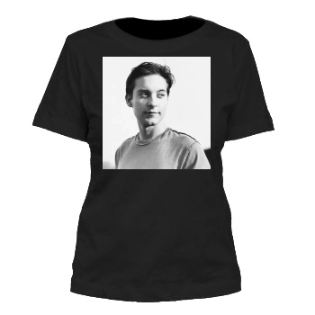 Tobey Maguire Women's Cut T-Shirt