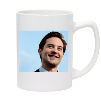 Tobey Maguire 14oz White Statesman Mug