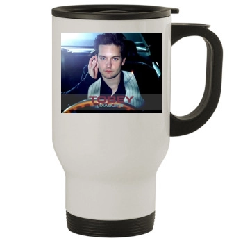 Tobey Maguire Stainless Steel Travel Mug