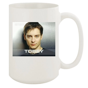 Tobey Maguire 15oz White Mug